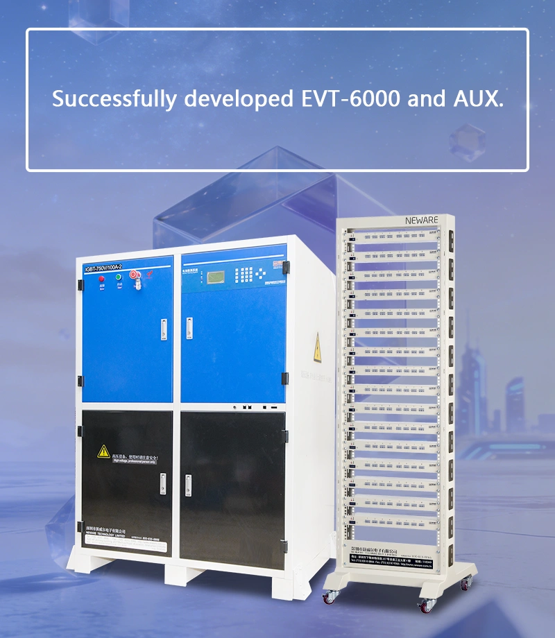 CT-6000 and auxiliary channel, providing EV battery testing capabilities, had been developed successfully